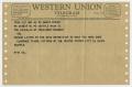 Text: [Telegram from Clarence Tingel to Lee Harvey Oswald, November 23, 196…
