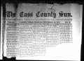 Newspaper: The Cass County Sun (Linden, Tex.), Vol. 44, No. 46, Ed. 1 Tuesday, N…