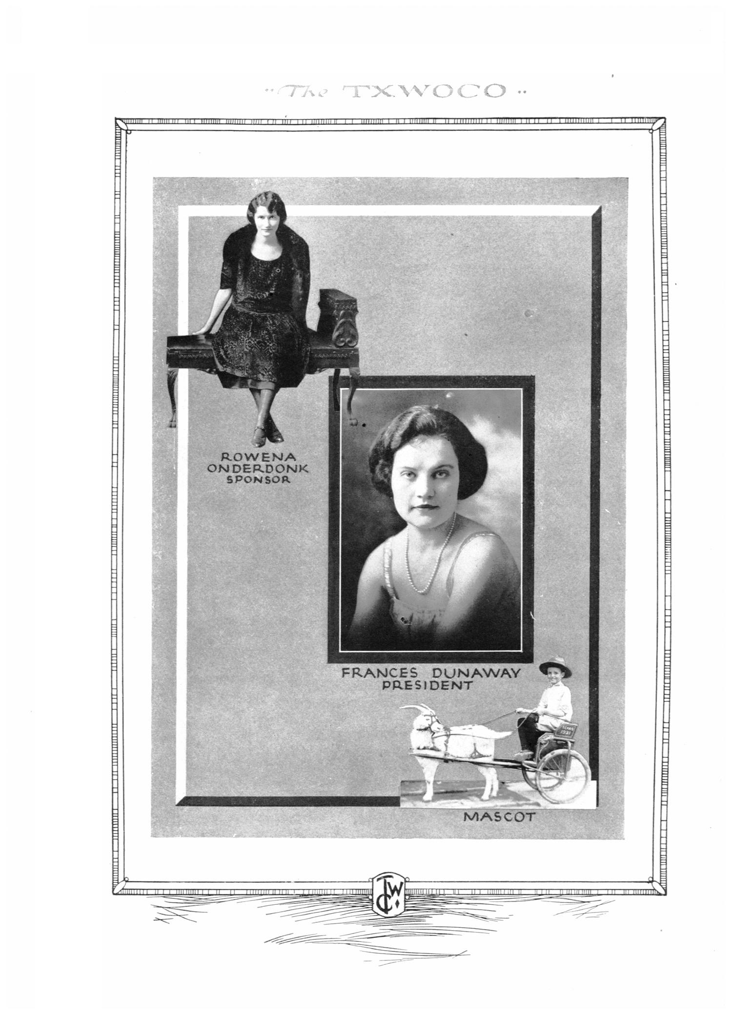 TXWOCO, Yearbook of Texas Woman's College, 1922
                                                
                                                    62
                                                