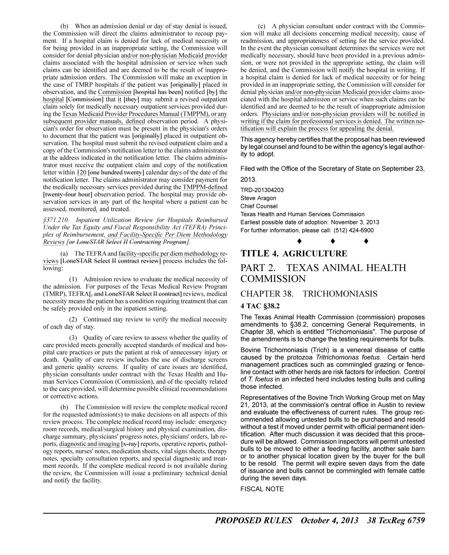 Texas Register, Volume 38, Number 40, Pages 6747-6996, October 4, 2013
                                                
                                                    6759
                                                