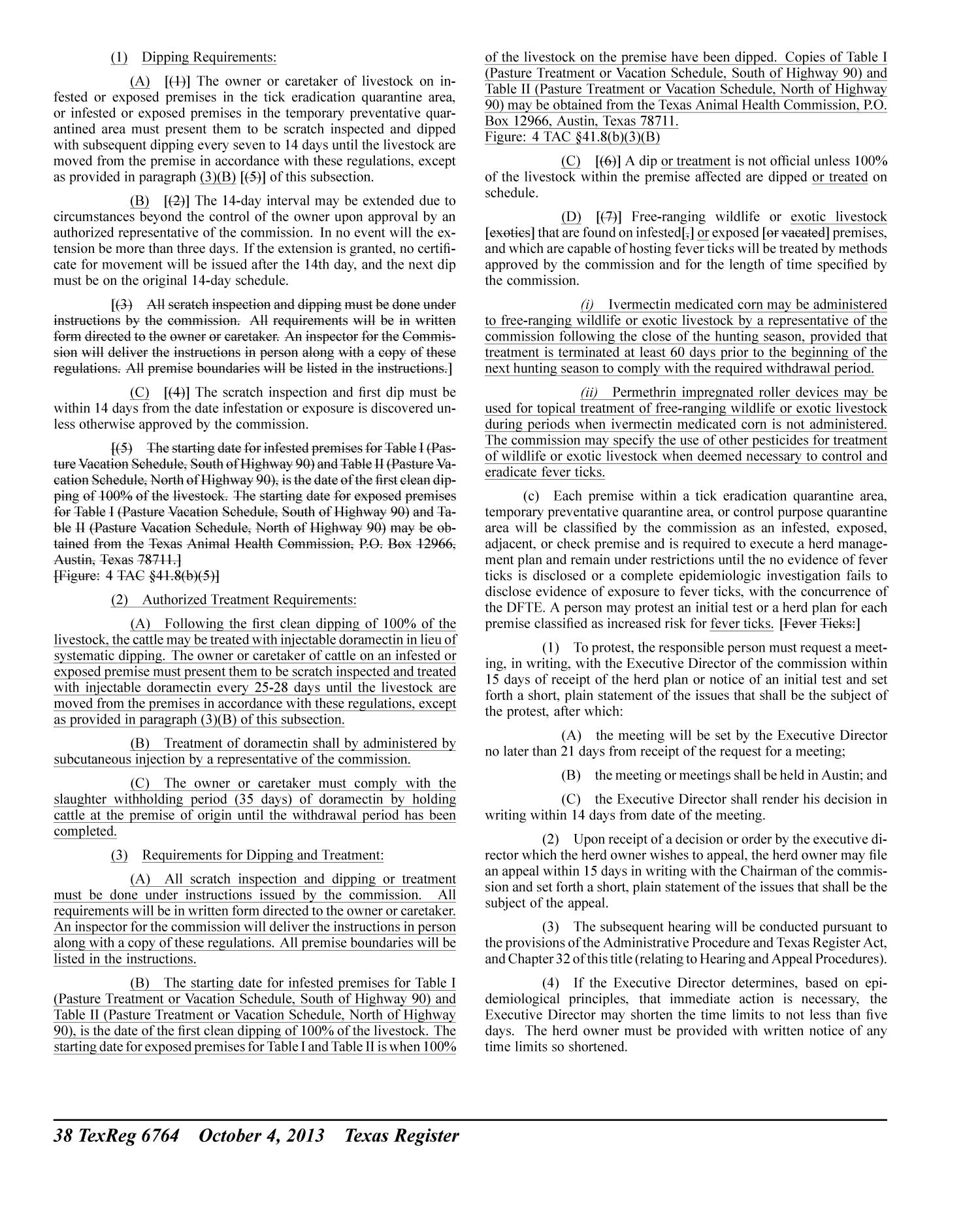 Texas Register, Volume 38, Number 40, Pages 6747-6996, October 4, 2013
                                                
                                                    6764
                                                