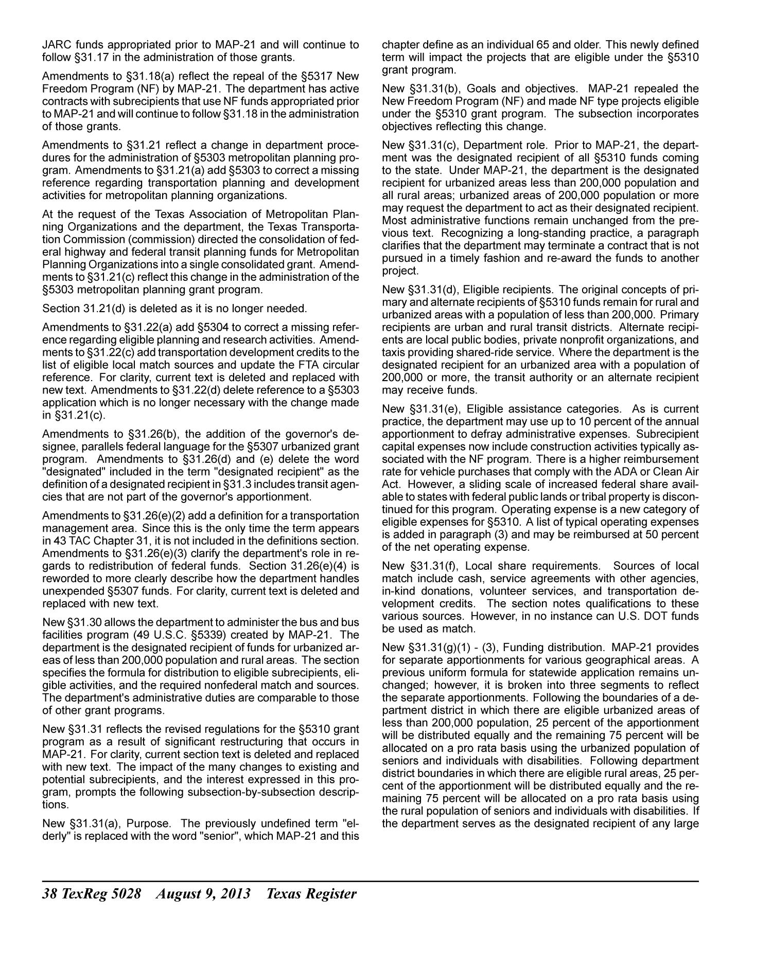 Texas Register, Volume 38, Number 32, Pages 4957-5134, August 9, 2013
                                                
                                                    5028
                                                