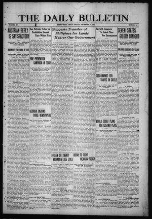 Primary view of object titled 'The Daily Bulletin (Brownwood, Tex.), Vol. 15, No. 65, Ed. 1 Friday, December 31, 1915'.