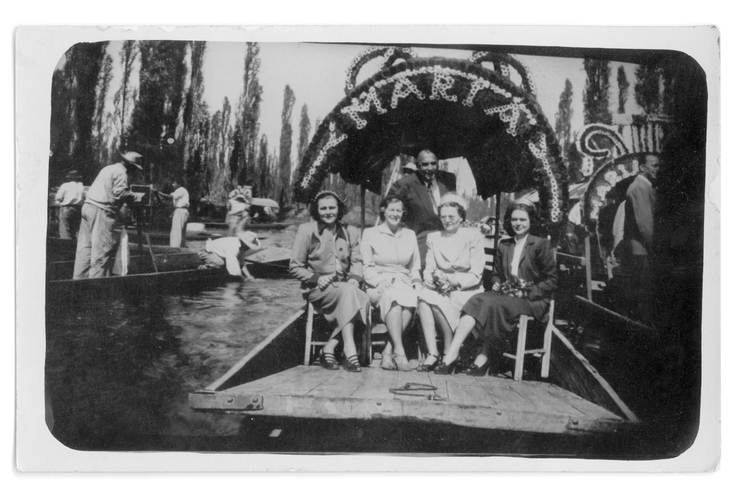 [Photograph of Women on River Boat]
                                                
                                                    [Sequence #]: 1 of 1
                                                