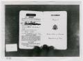 Thumbnail image of item number 3 in: '[Photographs of Lee Harvey Oswald's Passport]'.