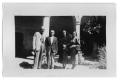 Photograph: Marie Burkhalter and Vivian Osio with two unknown men.