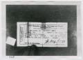 Photograph: [Photograph of Birth Certificate]