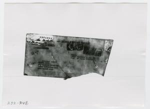 Primary view of object titled '[Document, Photograph #5]'.