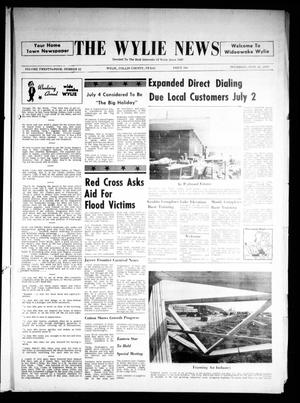 Primary view of object titled 'The Wylie News (Wylie, Tex.), Vol. 24, No. 52, Ed. 1 Thursday, June 22, 1972'.