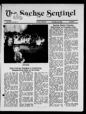 Primary view of object titled 'The Sachse Sentinel (Sachse, Tex.), Vol. 17, No. 5, Ed. 1 Tuesday, January 28, 1992'.