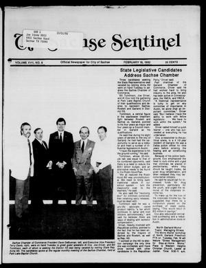 Primary view of object titled 'The Sachse Sentinel (Sachse, Tex.), Vol. 17, No. 8, Ed. 1 Tuesday, February 18, 1992'.