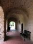 Photograph: Arched walkway at Mission Concepción