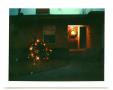 Primary view of Front view of a house decorated for Christmas
