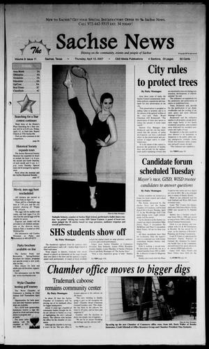 Primary view of object titled 'The Sachse News (Sachse, Tex.), Vol. 3, No. 11, Ed. 1 Thursday, April 12, 2007'.