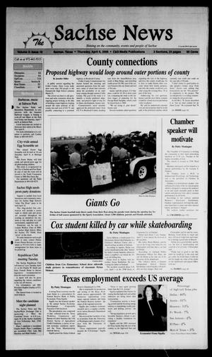 Primary view of object titled 'The Sachse News (Sachse, Tex.), Vol. 2, No. 10, Ed. 1 Thursday, April 6, 2006'.