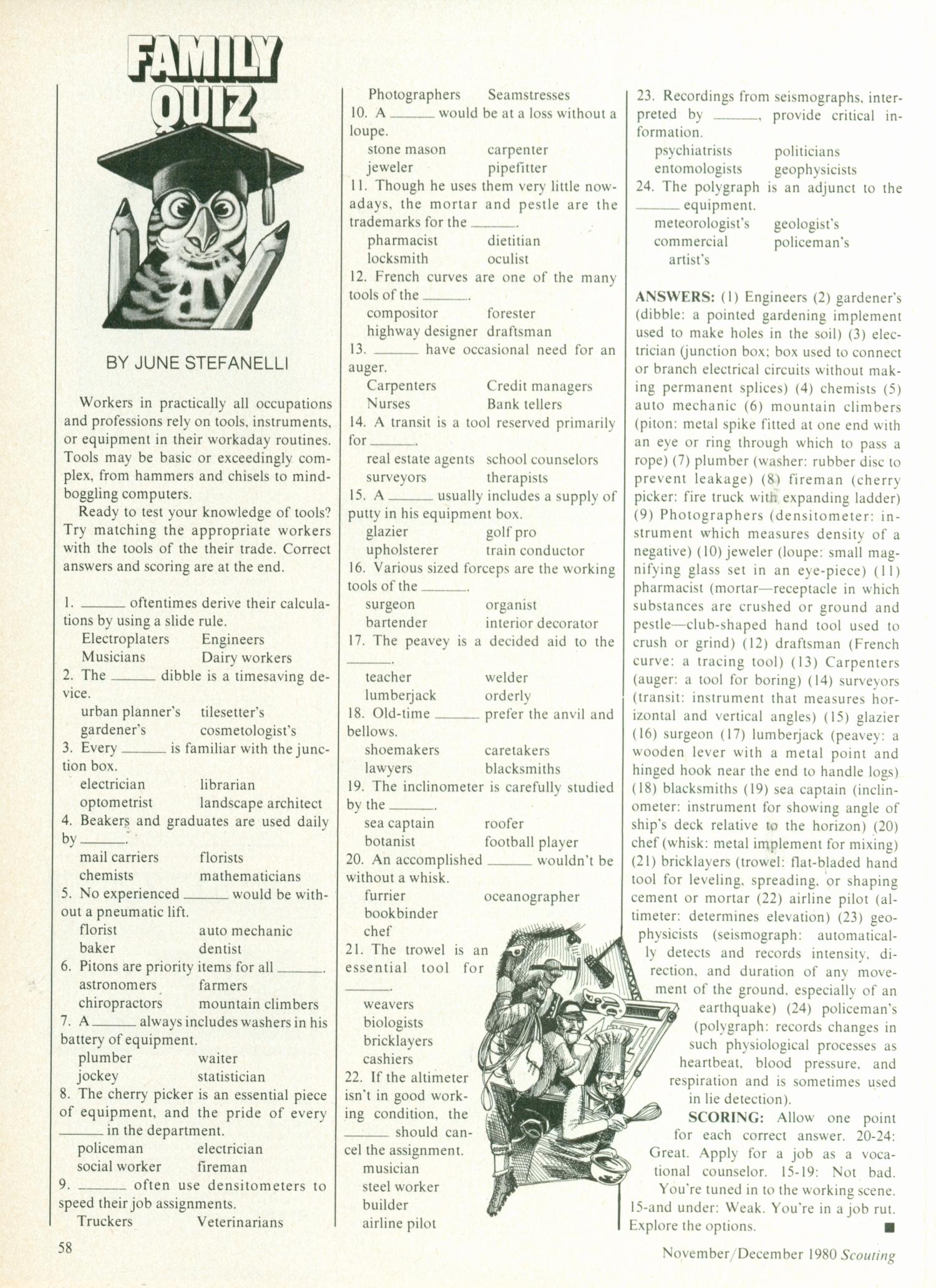 Scouting, Volume 68, Number 6, November-December 1980
                                                
                                                    58
                                                