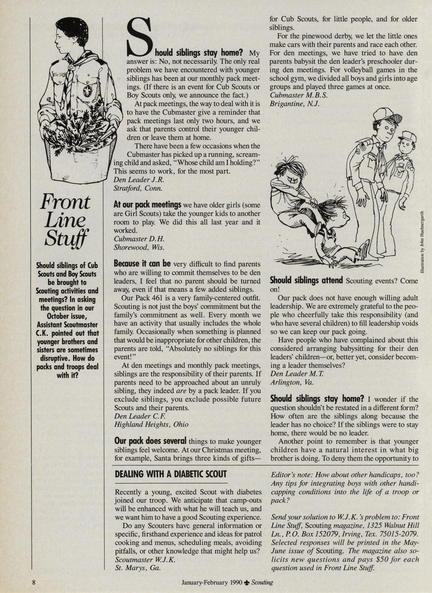 Scouting, Volume 78, Number 1, January-February 1990
                                                
                                                    8
                                                