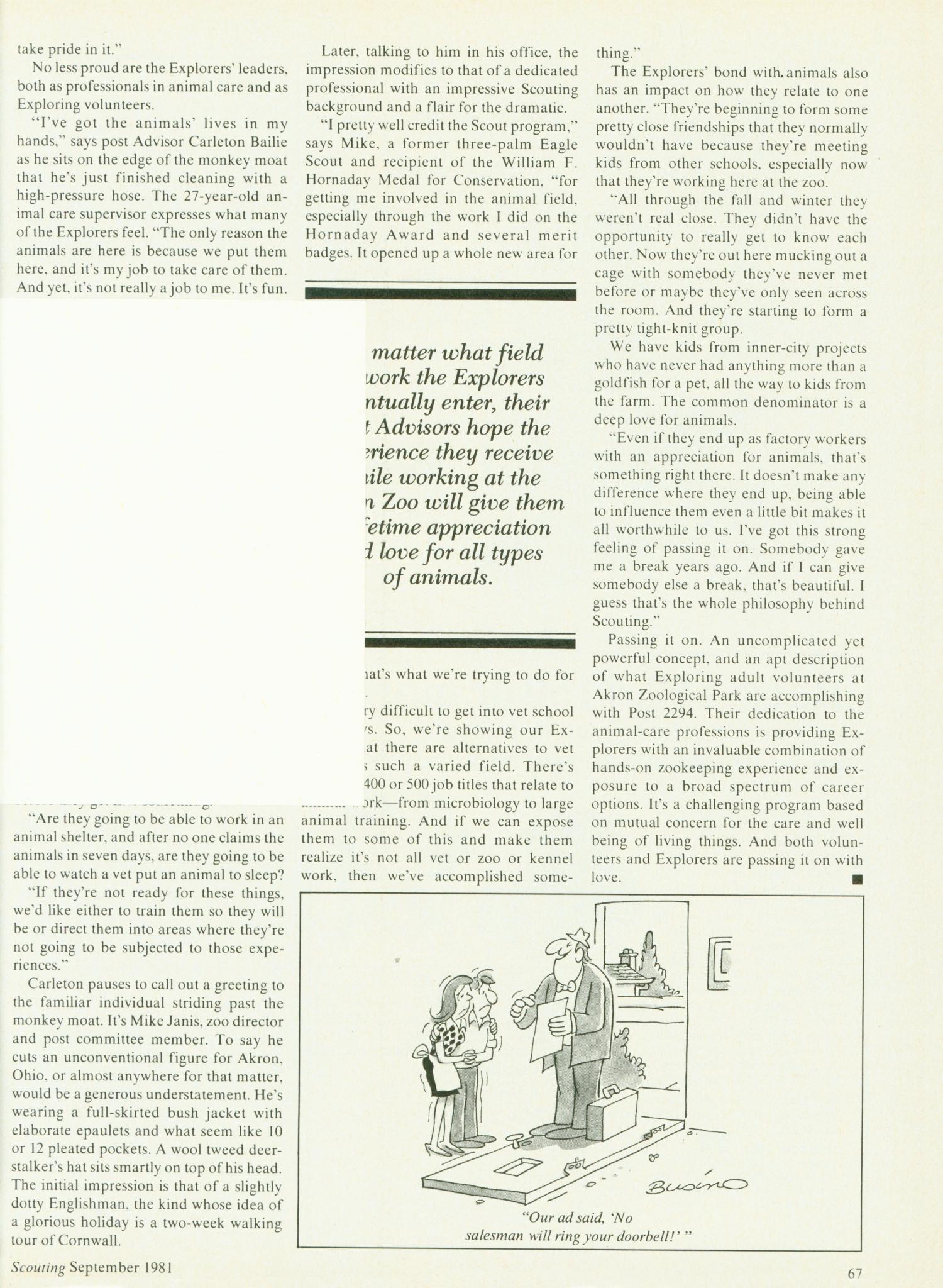 Scouting, Volume 69, Number 4, September 1981
                                                
                                                    None
                                                