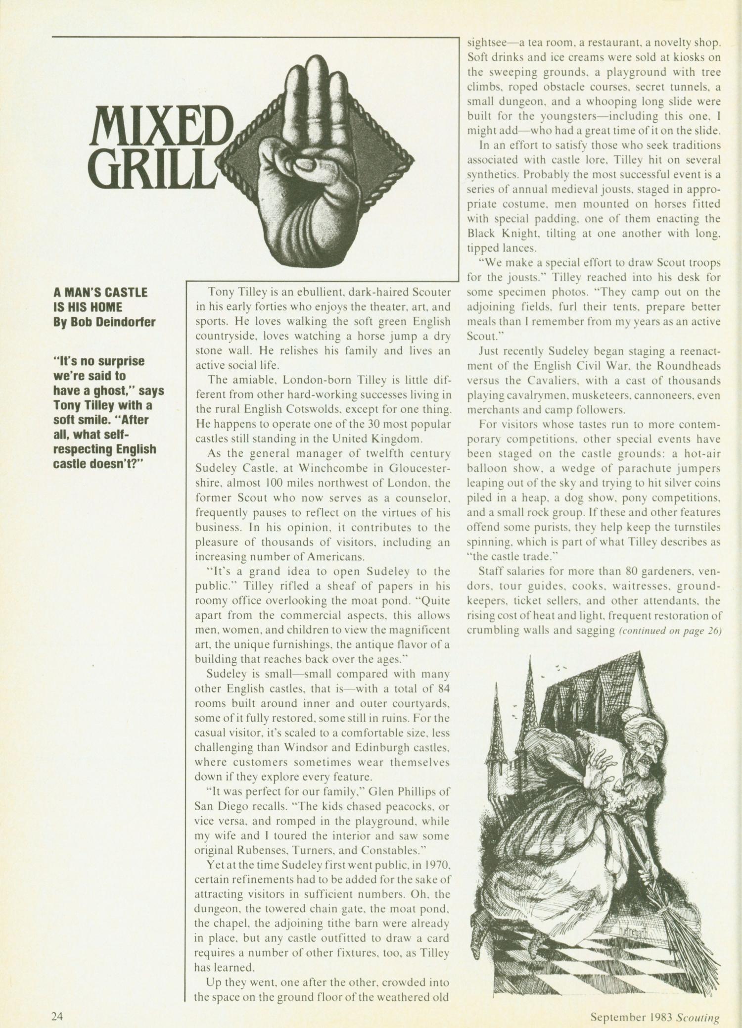 Scouting, Volume 71, Number 4, September 1983
                                                
                                                    24
                                                