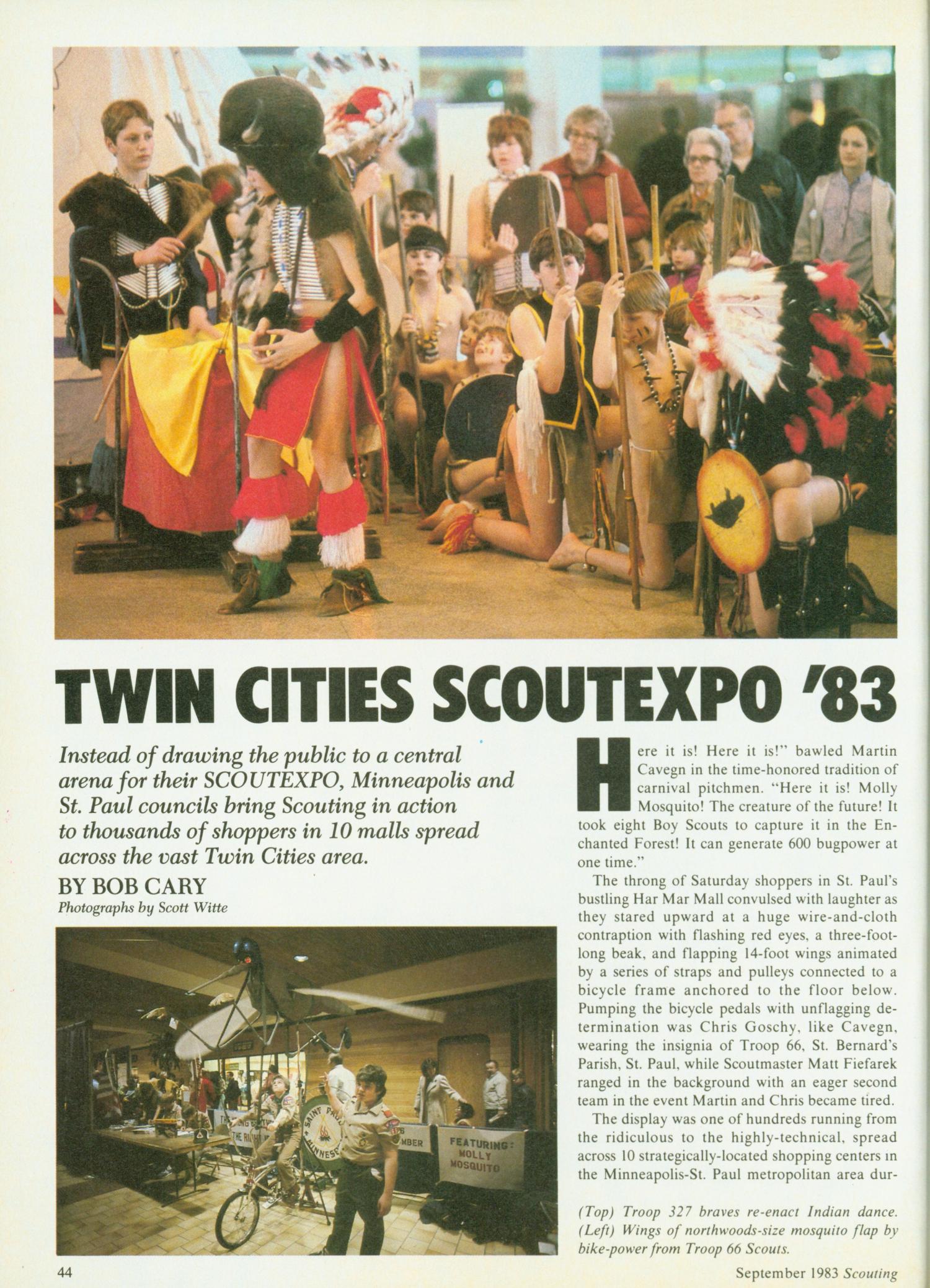 Scouting, Volume 71, Number 4, September 1983
                                                
                                                    44
                                                