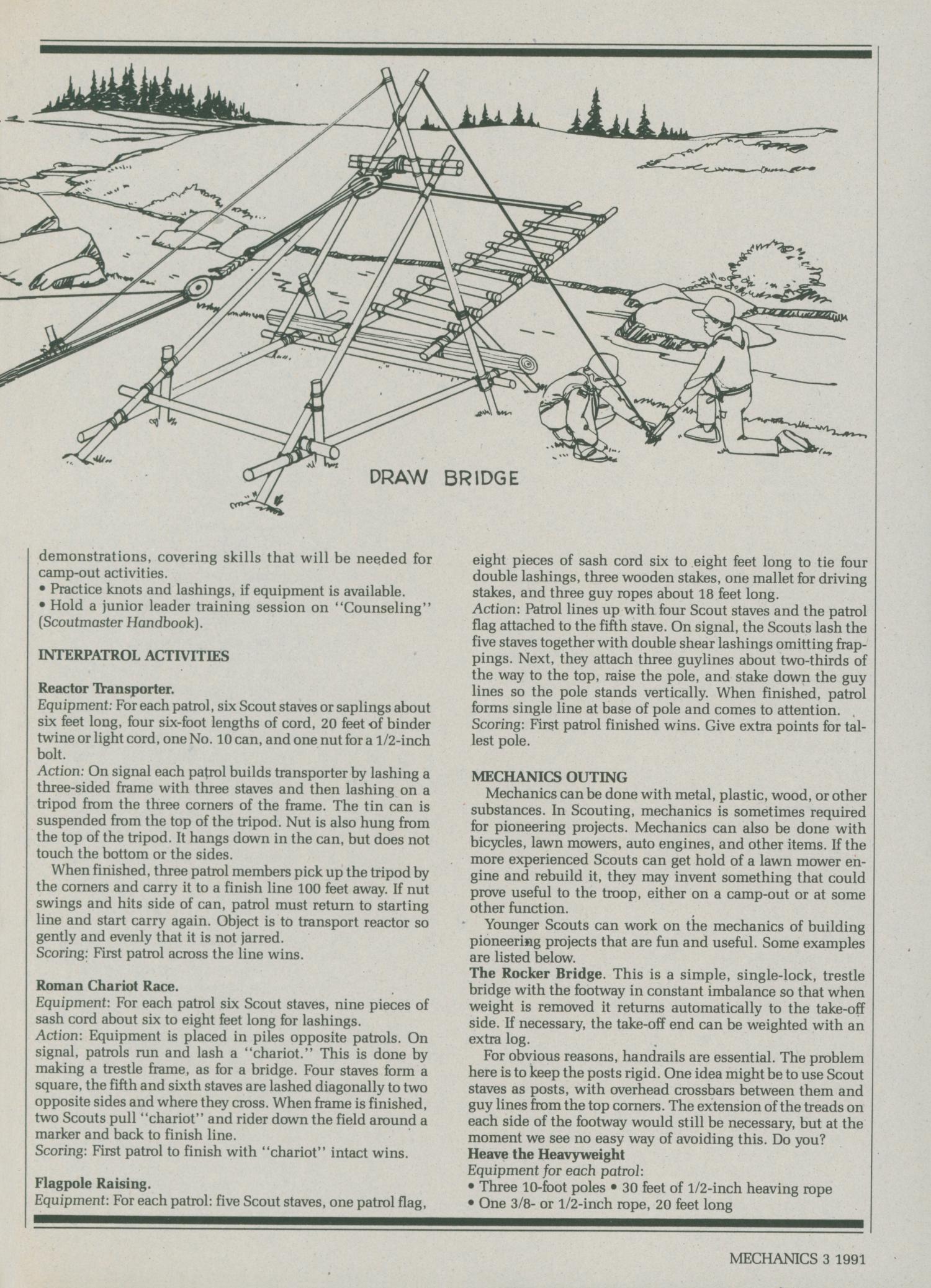 Scouting, Volume 79, Number 2, March-April 1991
                                                
                                                    3
                                                