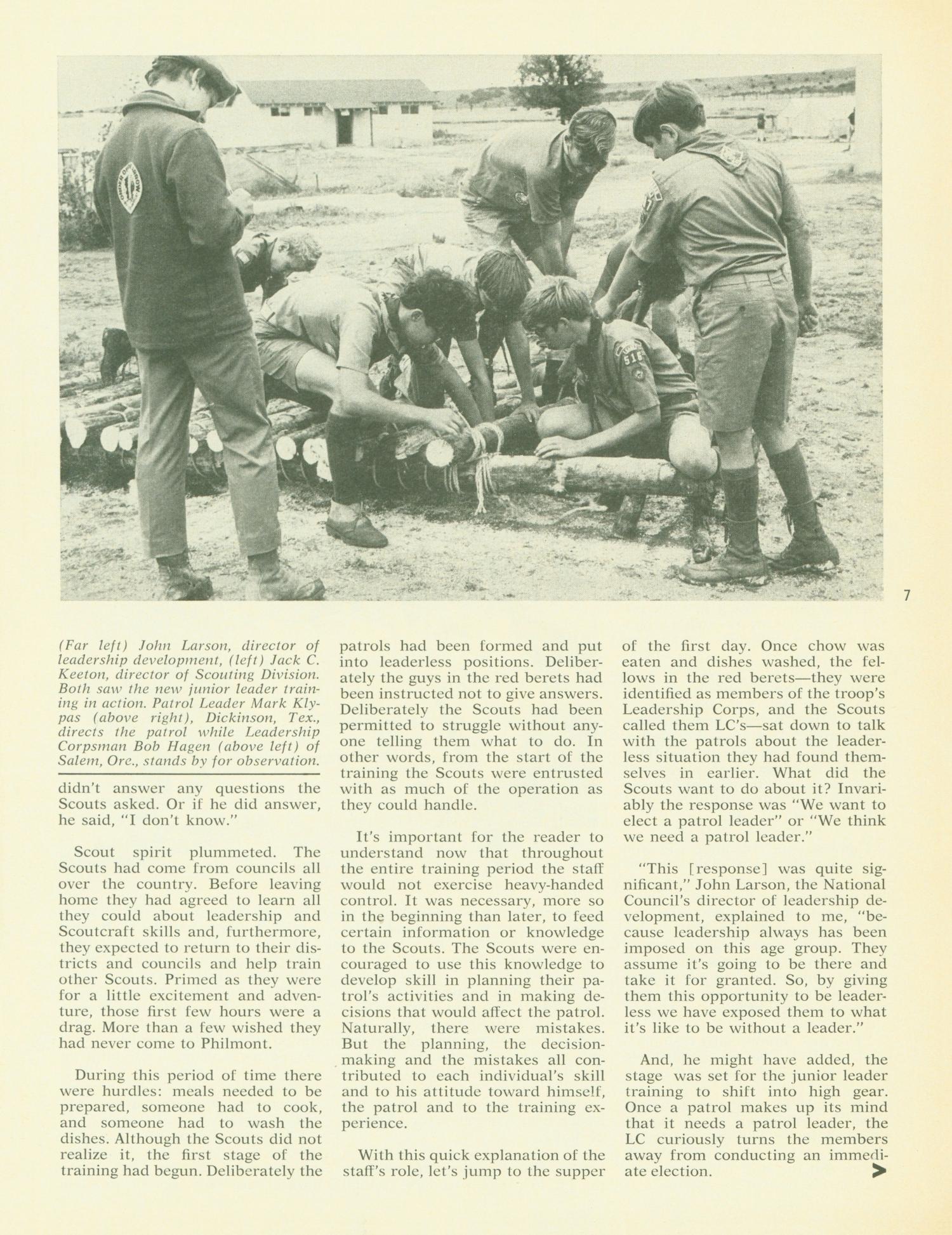 Scouting, Volume 60, Number 1, January-February 1972
                                                
                                                    7
                                                