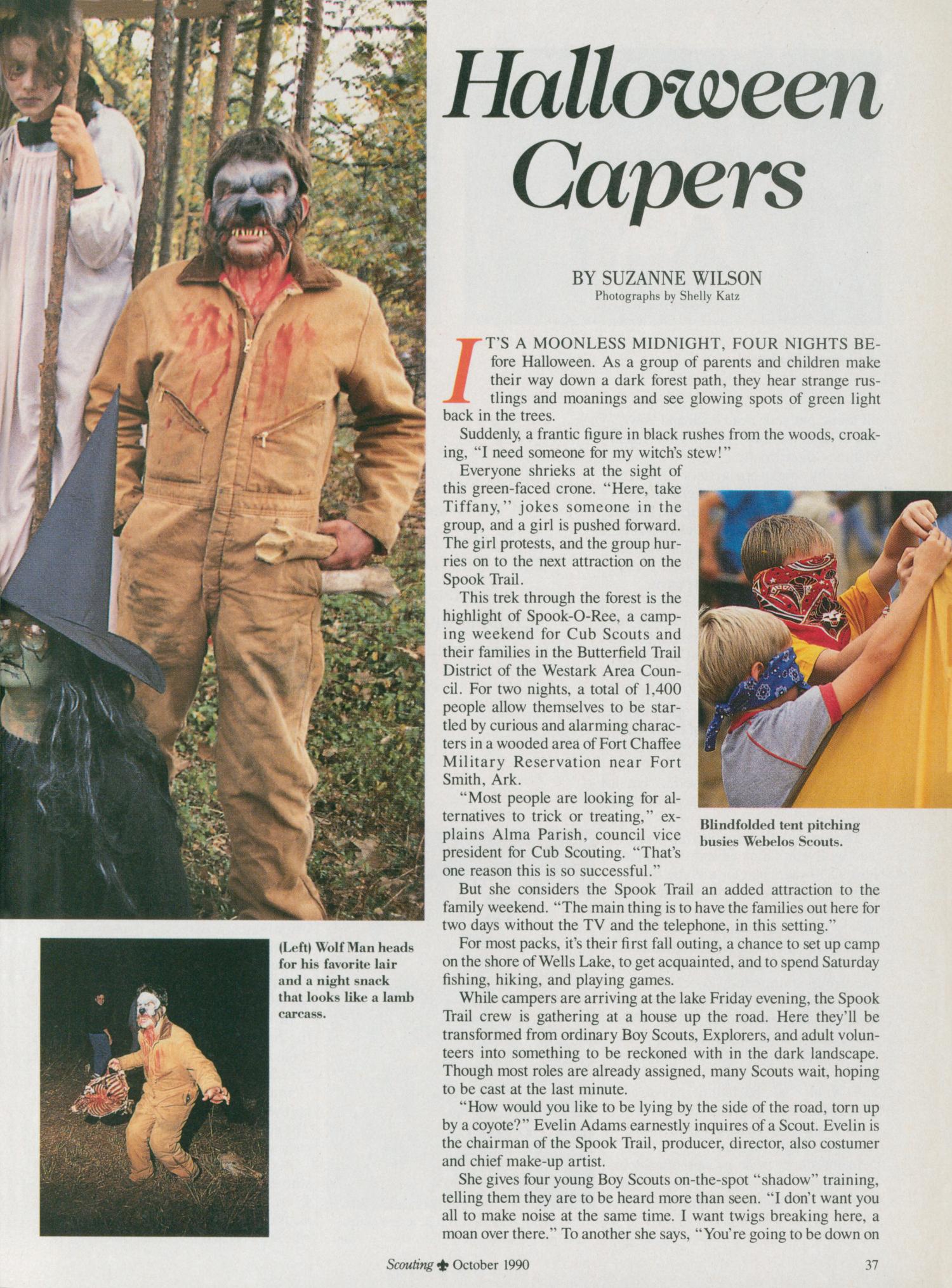 Scouting, Volume 78, Number 5, October 1990
                                                
                                                    37
                                                
