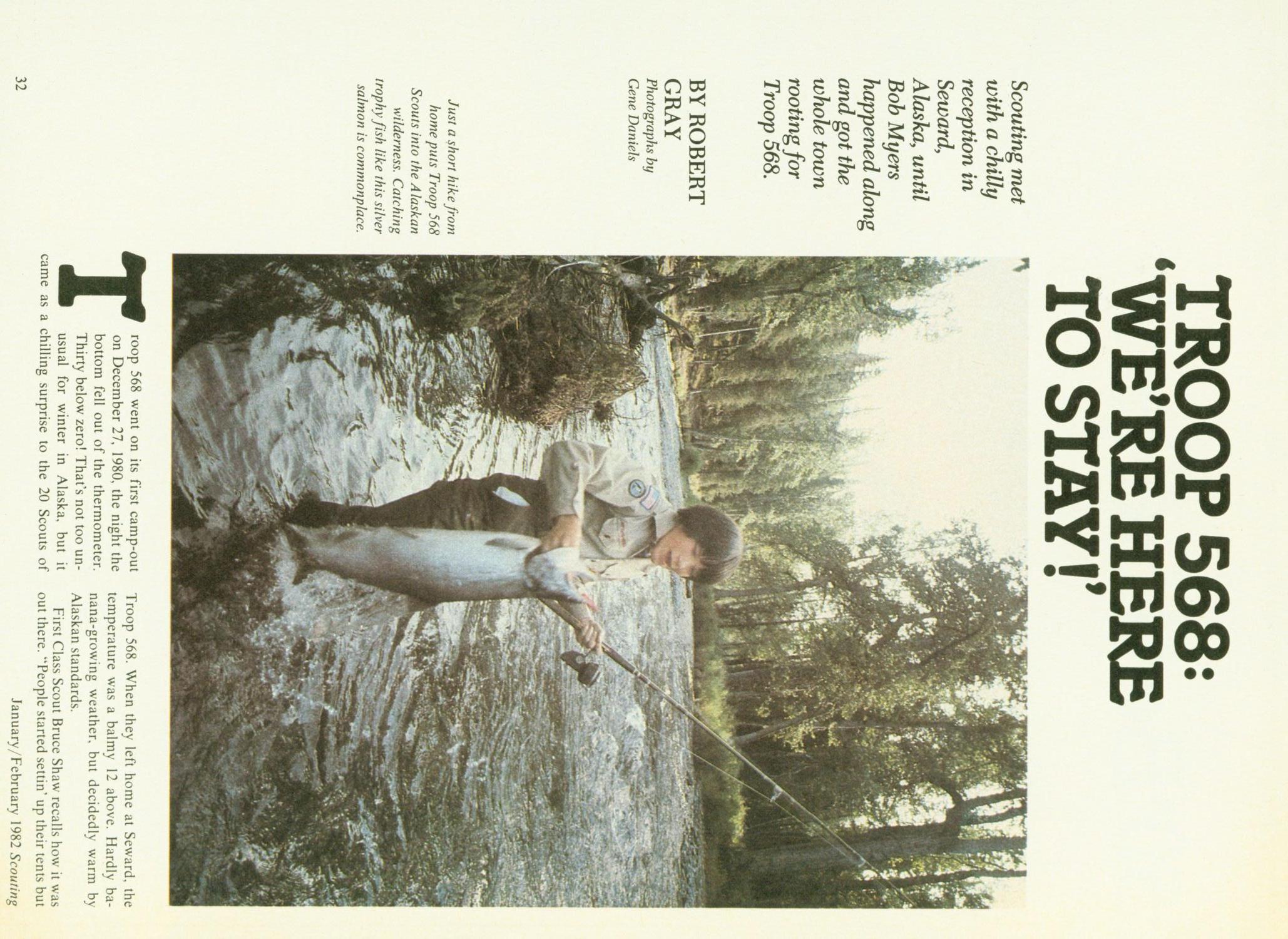 Scouting, Volume 70, Number 1, January-February 1982
                                                
                                                    32
                                                