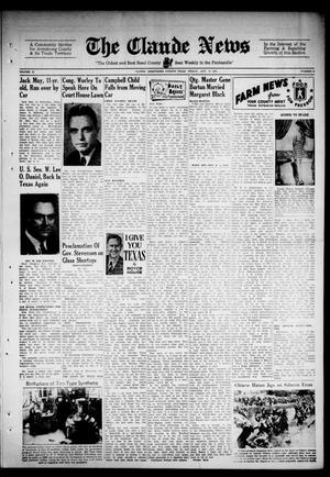 Primary view of object titled 'Claude News (Claude, Tex.), Vol. 52, No. 51, Ed. 1 Friday, August 13, 1943'.