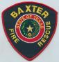 Physical Object: [Baxter, Texas Fire Department Patch]