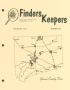 Primary view of Finders Keepers, Volume 12, Number 2, Summer 1995