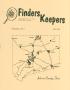 Thumbnail image of item number 1 in: 'Finders Keepers, Volume 10, Number 2, May 1993'.