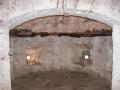 Photograph: Inside of defensive dome tower at Mission San José