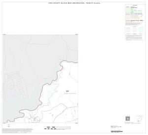 Primary view of object titled '1990 Census County Block Map (Recreated): Trinity County, Inset C01'.