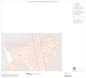 Primary view of object titled '1990 Census County Block Map (Recreated): Austin County, Inset D01'.