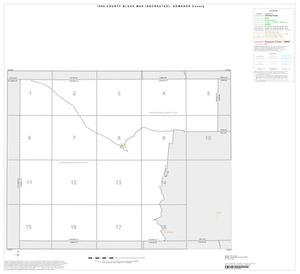 Primary view of object titled '1990 Census County Block Map (Recreated): Edwards County, Index'.