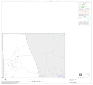 Primary view of object titled '1990 Census County Block Map (Recreated): Jack County, Inset A01'.