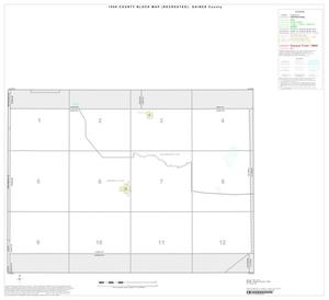 Primary view of object titled '1990 Census County Block Map (Recreated): Gaines County, Index'.