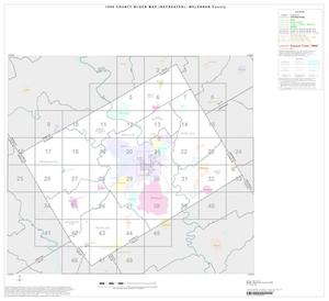 Primary view of object titled '1990 Census County Block Map (Recreated): McLennan County, Index'.