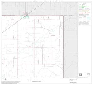 Primary view of object titled '1990 Census County Block Map (Recreated): Sherman County, Block 2'.