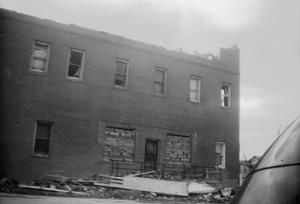 Primary view of object titled 'Damaged Building After Tornado'.
