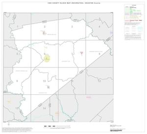 Primary view of object titled '1990 Census County Block Map (Recreated): Houston County, Index'.