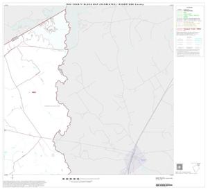 Primary view of object titled '1990 Census County Block Map (Recreated): Robertson County, Block 3'.