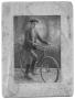 Photograph: [Boy with Bicycle]