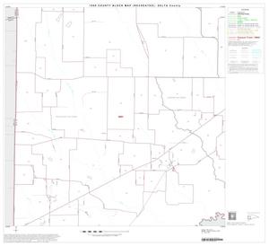 Primary view of object titled '1990 Census County Block Map (Recreated): Delta County, Block 5'.