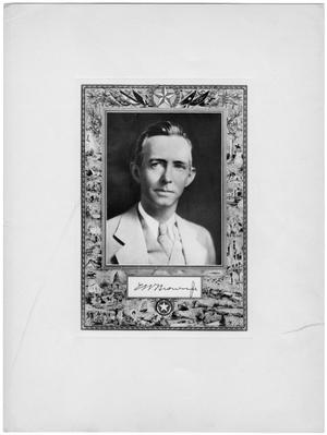 Primary view of object titled 'Portrait of E. W Brown Jr.'.