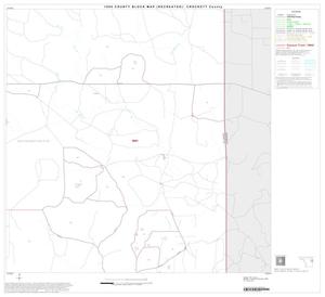 Primary view of object titled '1990 Census County Block Map (Recreated): Crockett County, Block 12'.