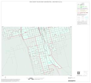 Primary view of object titled '1990 Census County Block Map (Recreated): Grayson County, Inset J02'.