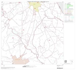 Primary view of object titled '2000 Census County Block Map: Limestone County, Block 6'.