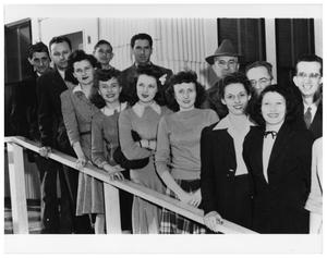 Primary view of object titled '[Employees at Consolidated Steel during World War II]'.